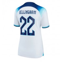 Fotbalové Dres Anglie Jude Bellingham #22 Dámské Domácí MS 2022 Krátký Rukáv